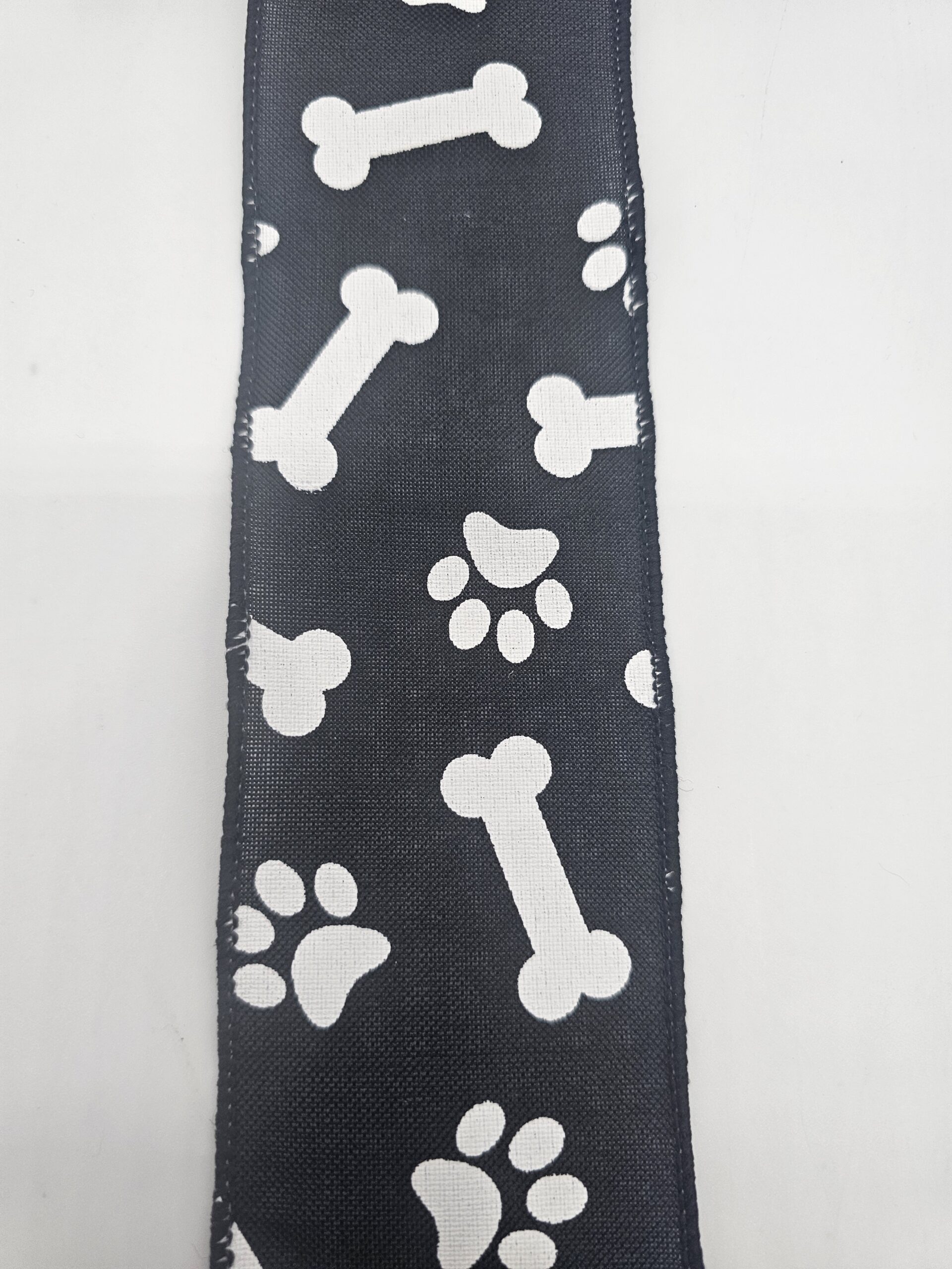 Black with White Bone Paw