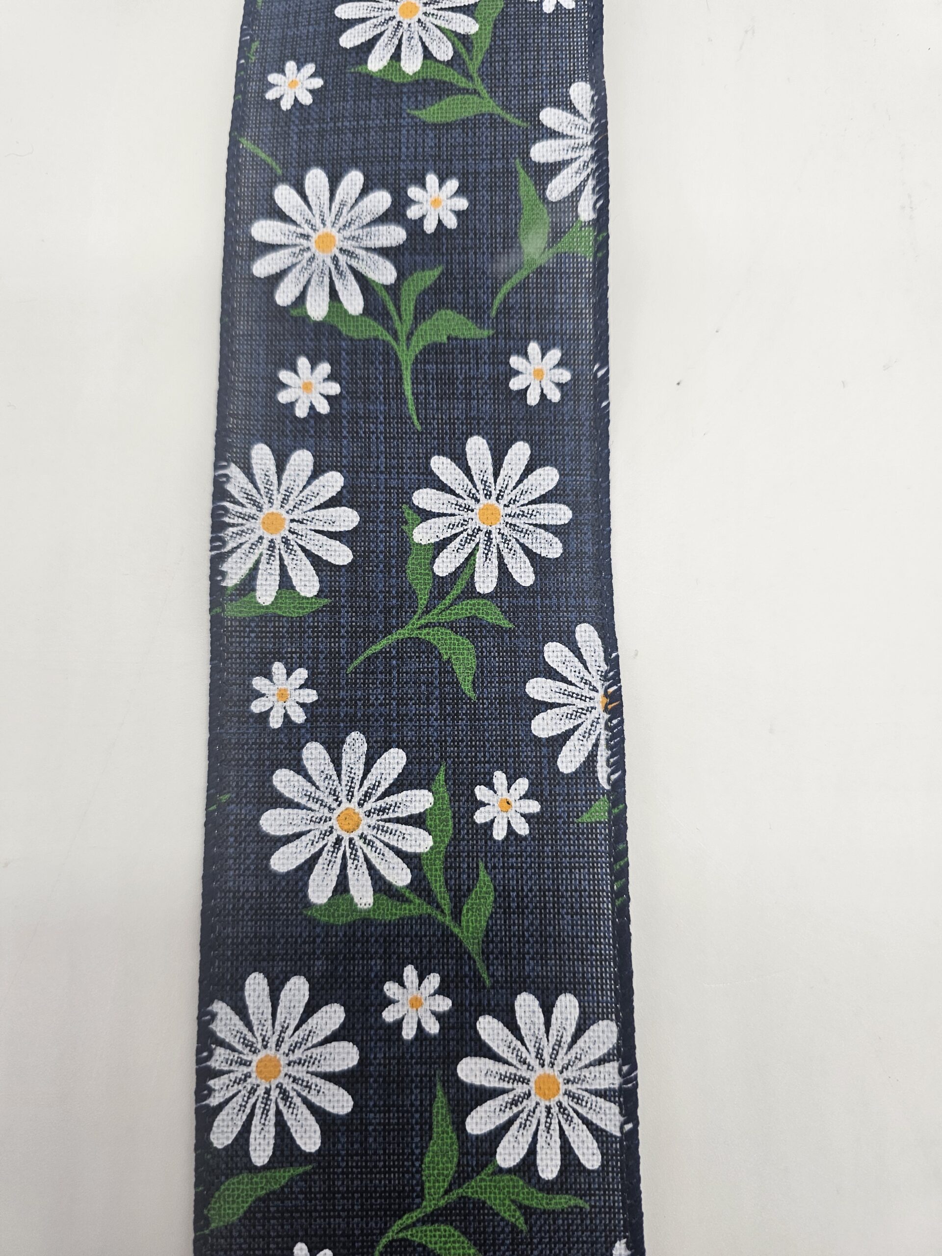 Blue with White Flowers